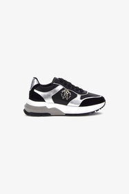 RC RC logo sneakers Negro/Plata NOS00D-PNO01