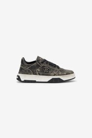 RC Black Shoes Sneaker Monogram RC BLACK SRS044-PZB16