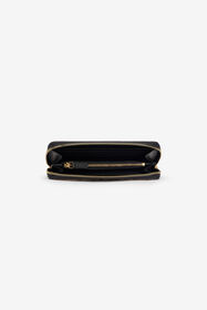 RC Jaguar Skin Print Zip-Around Wallet NATURALE SKA001-ZV012