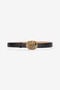 RC Fine Ceinture Avec Boucle Serpent Noir VKC002-PZ796