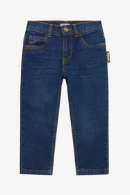 JC Denim Jeans with Logo Patch Detail DARK WASH XFJ21L-DS010
