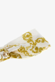 JU Bandeau imprimé Blanc SJI011-SCL50