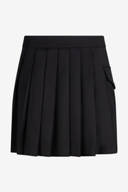 JC Black Pleated Mini Skirt with Pocket BLACK VFT165-VF278