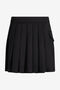 JC Black Pleated Mini Skirt with Pocket JC Black Pleated Mini Skirt with Pocket BLACK VFT165-VF278