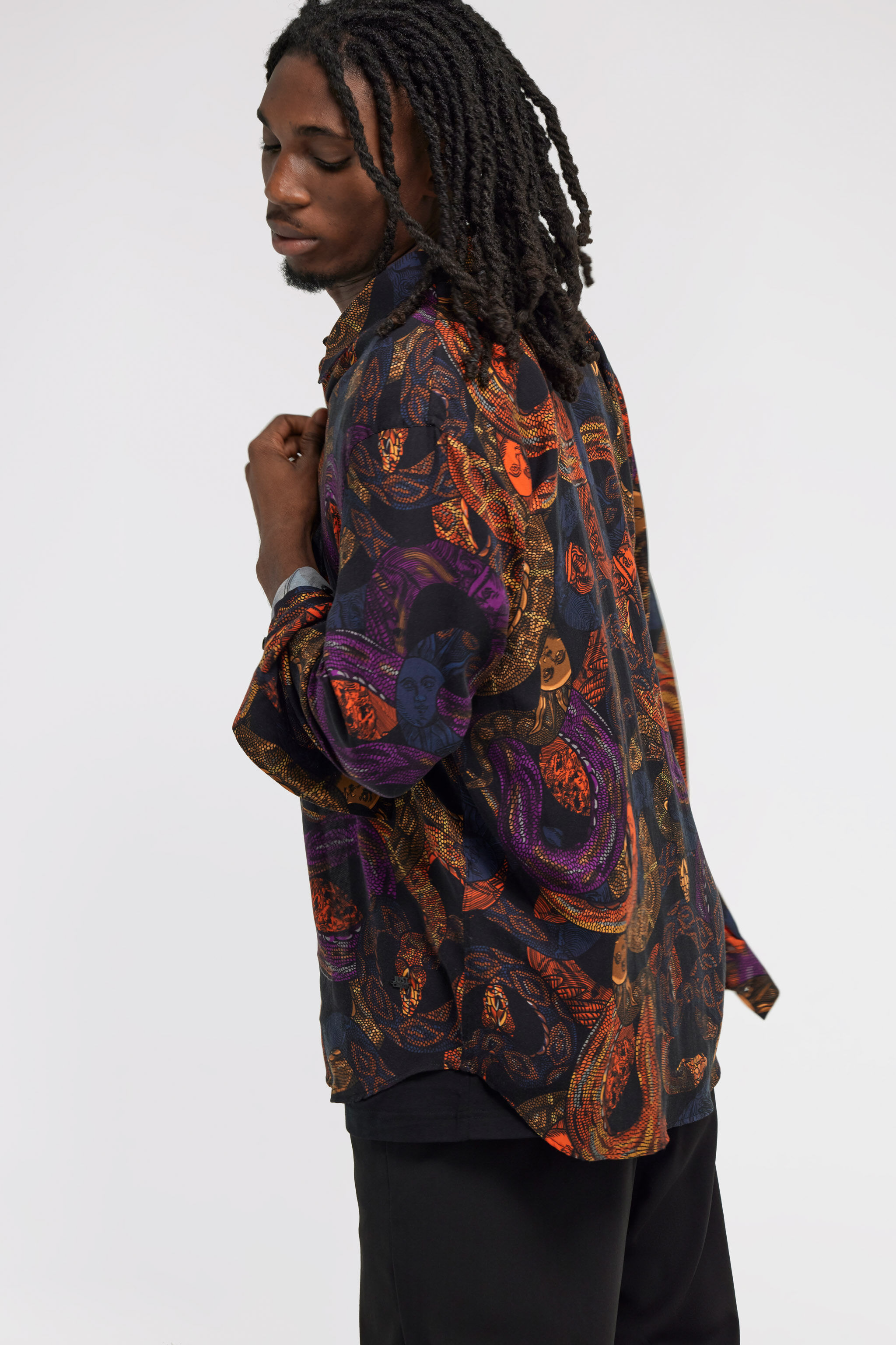 JC Just Cavalli Shirt JC Just Cavalli Shirt Dunkelblau TFM012-TF083