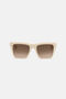 RC Rectangular front shape sunglasses  SHINY FULL CREAM VALD08-ID246