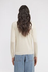 RC Cardigan In Lana Bianco Bianco SKM900-MA006