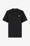 RC T-Shirt Avec Monogramme Mirror Snake Noir VRT61A-JD060