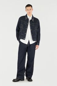 RC Jeans Mit Weitem Bein Und Monogramm RC Dunkelblau VRJ231-VT025