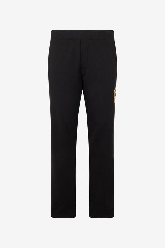 JC Pantaloni In Cotone Nero JC Pantaloni In Cotone Nero BLACK/GOLD Q61190-Q0093