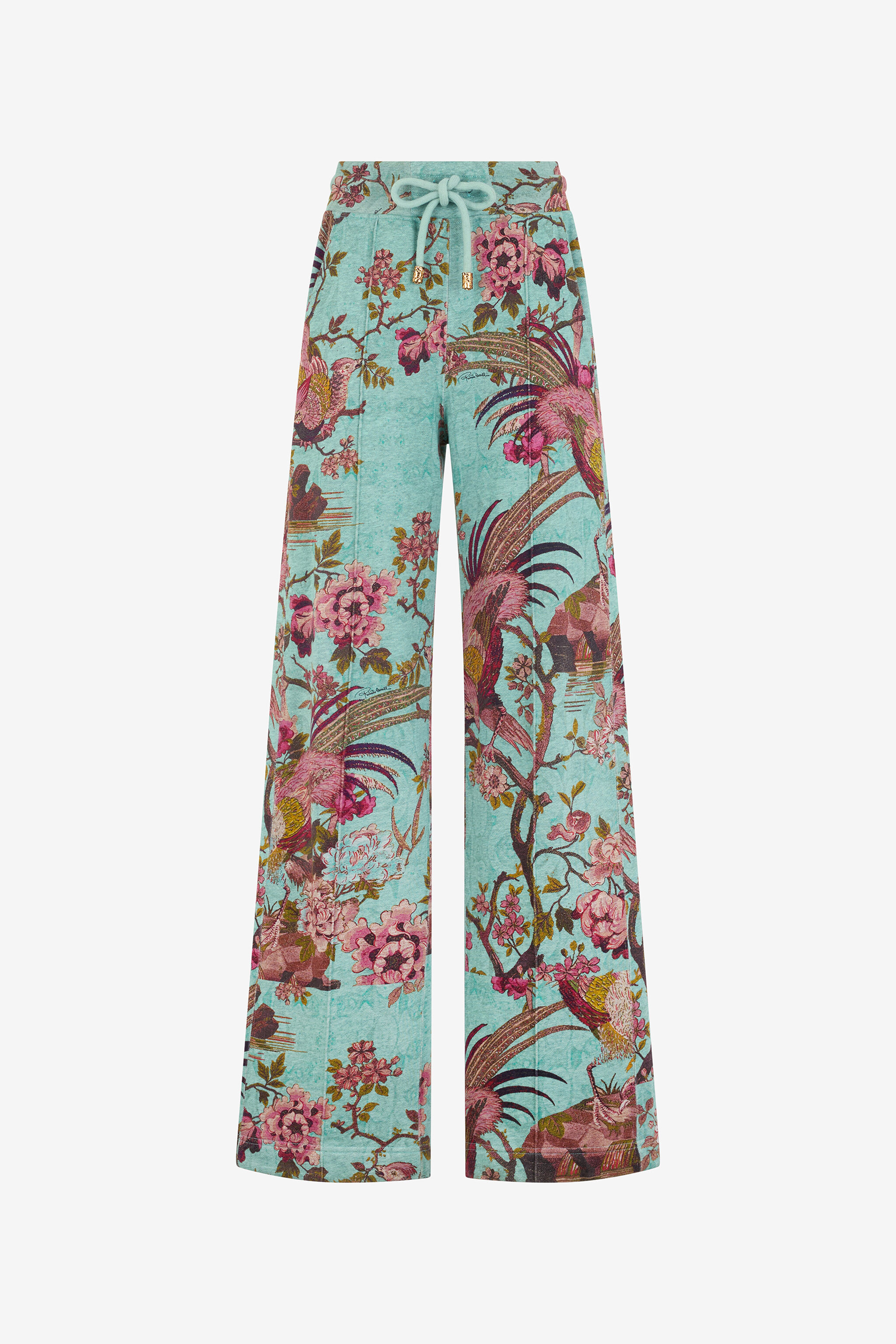RC Multicolor pants with Oriental Bird print RC Multicolor pants with Oriental Bird print PISCINA/ROSA VKT20B-2GP76