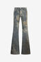 RC Flare-Jeans aus Baumwolle BLUE/BROWN XQJ205-VT001