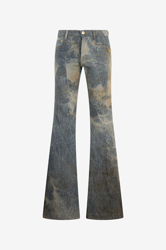 RC Flare Jeans in Cotton RC Flare Jeans in Cotton BLUE/BROWN XQJ205-VT001