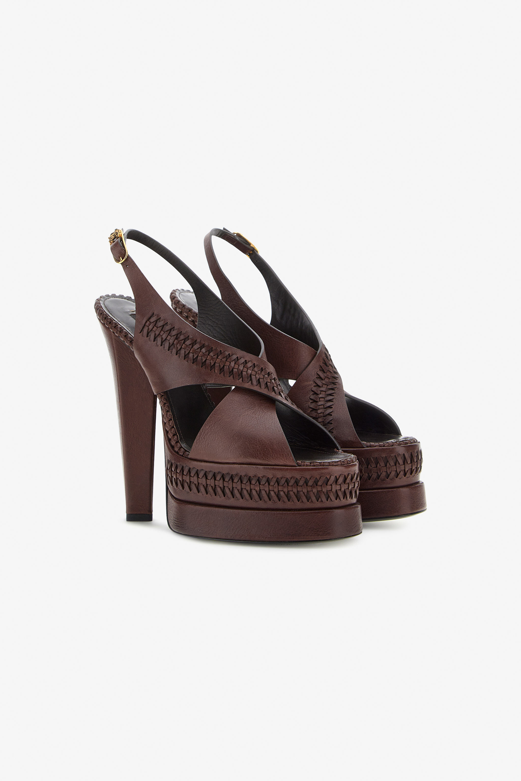 RC Platform sandals RC Platform sandals Marron SWS007-PZ899