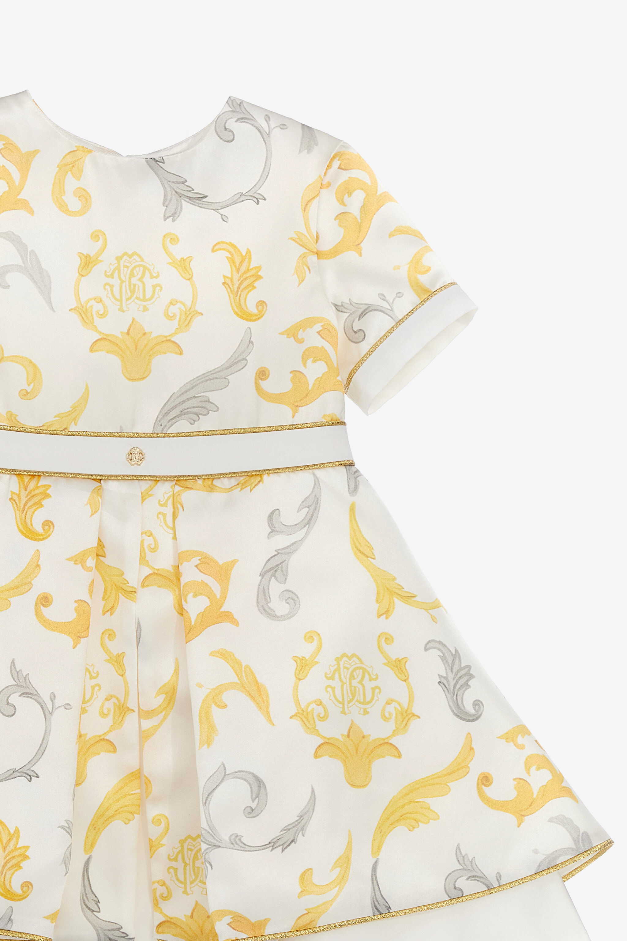 JU Printed Dress JU Printed Dress Weiß SJT172-SCL95
