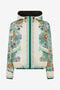 JC Veste en nylon à imprimé Tropical Garden JC Veste en nylon à imprimé Tropical Garden 217 AZZURRO + 582 AR WFT348-WF746
