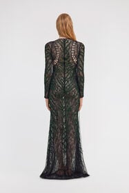 RC Lace Maxi Dress Black TKR151-RT002