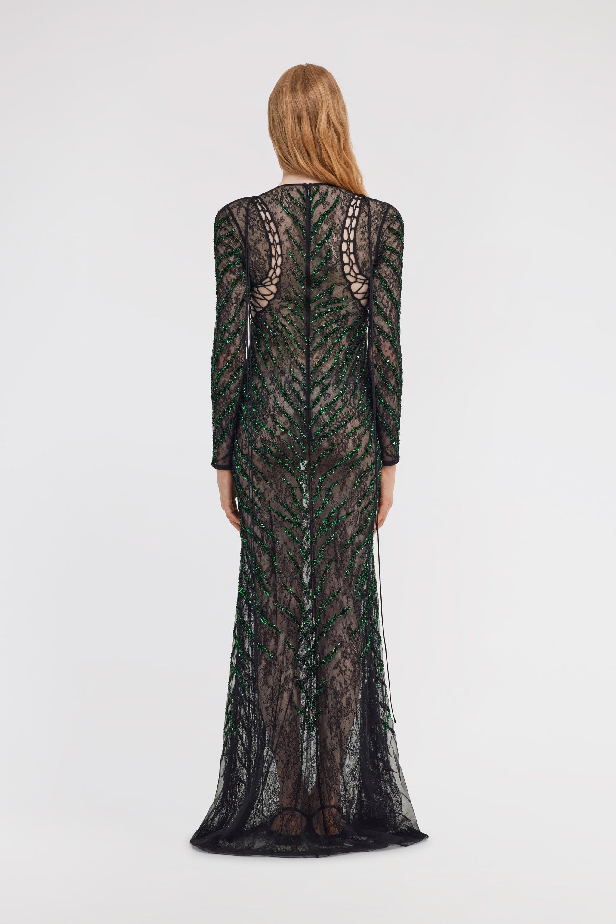 RC Lace Maxi Dress RC Lace Maxi Dress Black TKR151-RT002