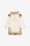 JU Leopard And Baroque Print Sweatshirt Dress JU Leopard And Baroque Print Sweatshirt Dress MILKY WHITE VJT69B-CF050