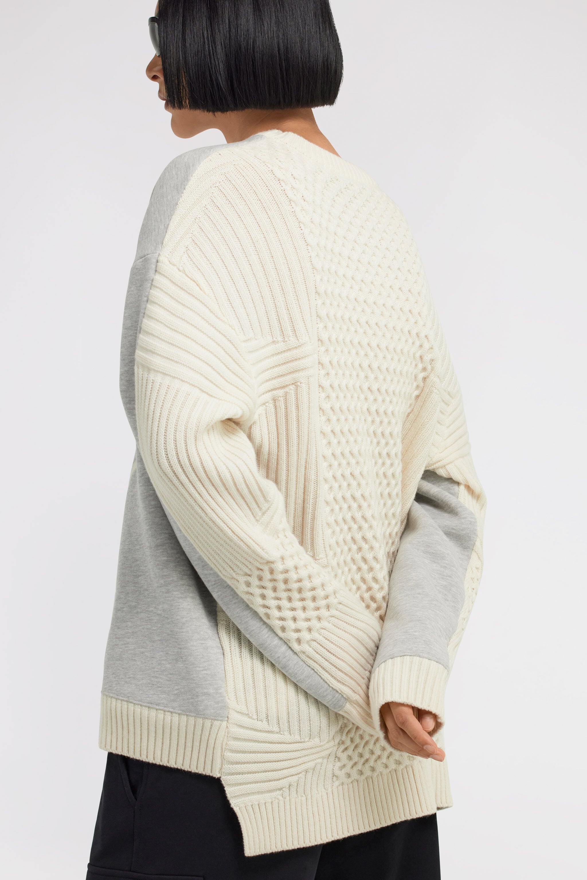 JC Just Cavalli crew neck sweater JC Just Cavalli crew neck sweater Gray TFM015-TF140