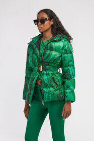 RC Plumífero Estampado Malachite Verde TKT804-SRN06