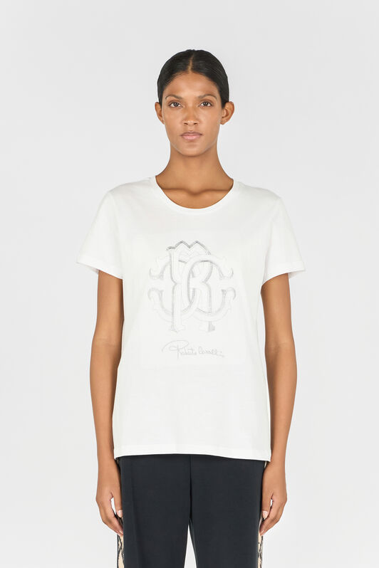 RC Monogram RC T-shirt White OOT60B-JD060