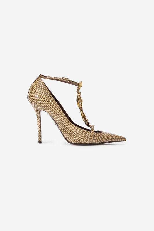 RC Pumps with Earth-Tone Scale and Snake Motif TERRA WWS001-UG001