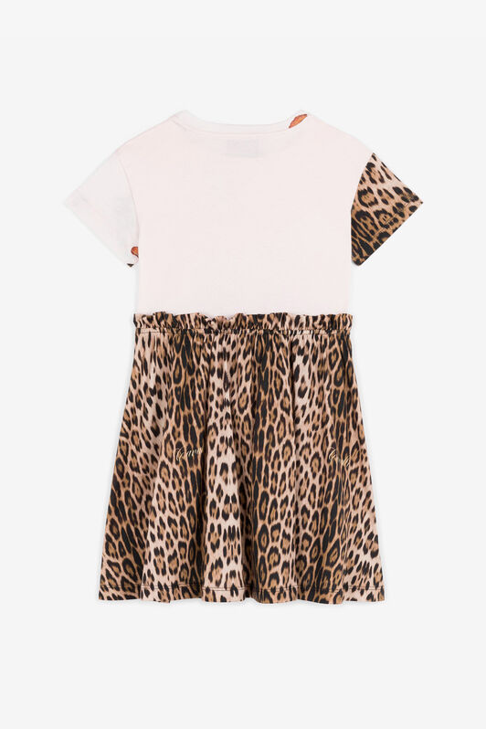 JU Kleid mit Leoparden-Print JU Kleid mit Leoparden-Print Rosa RJT10J-JD001