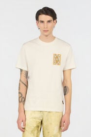 JC Ivory T-Shirt With Embroidered Persian Tarot Detail OFF WHITE WFT092-WF122