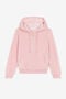 JU Logo-Embroidered Zip Hoodie JU Logo-Embroidered Zip Hoodie Pink OJT901-HE001