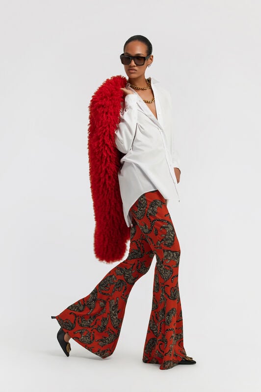 JC Just Cavalli Pants JC Just Cavalli Pants Red TFT088-TF118