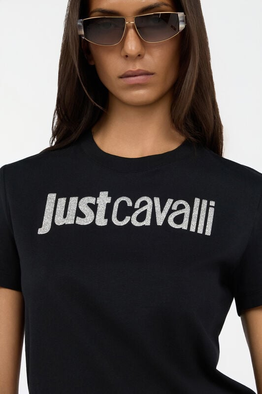 JC T-Shirt Noir JC T-Shirt Noir 899 BLACK + 900 SILV VFT192-VF315