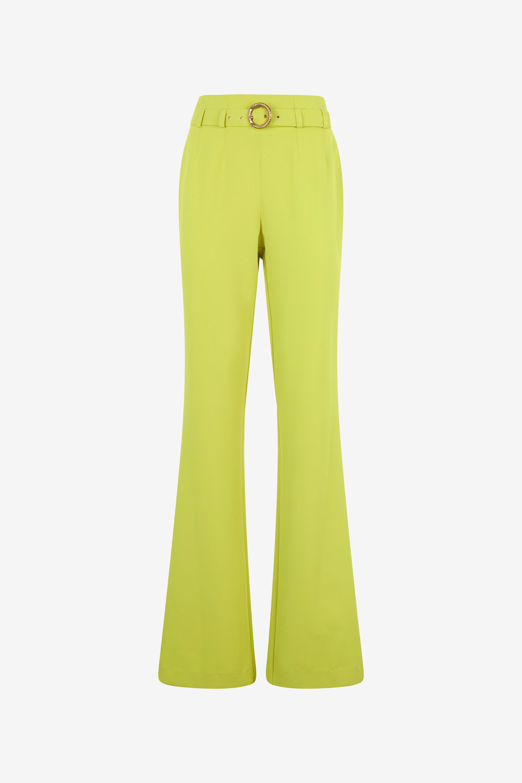 JC Pants With Front Belt JC Pants With Front Belt Light green UFT093-UF132