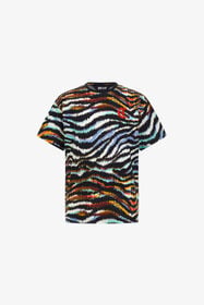 JC Just Cavalli T-shirt Azul claro/Negro SFT232-SF143