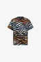 JC Just Cavalli T-shirt JC Just Cavalli T-shirt Light blue/Black SFT232-SF143