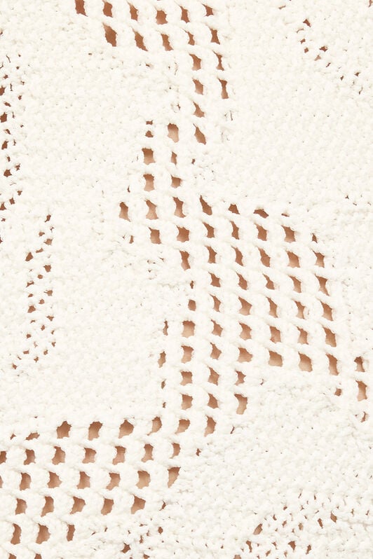 RC Openwork Top With Roses RC Openwork Top With Roses Ivory UKM604-MI001