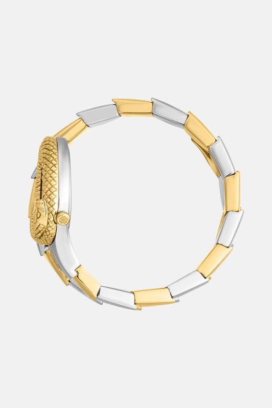 RC Orologio bicolore oro con serpente gioiello RC Orologio bicolore oro con serpente gioiello GOLD RALG54-IG126