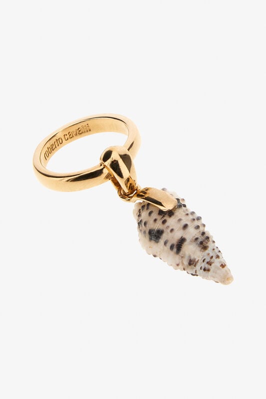 RC Goldener Ring mit Muschel-Anhänger RC Goldener Ring mit Muschel-Anhänger Gold SWG022-AM130