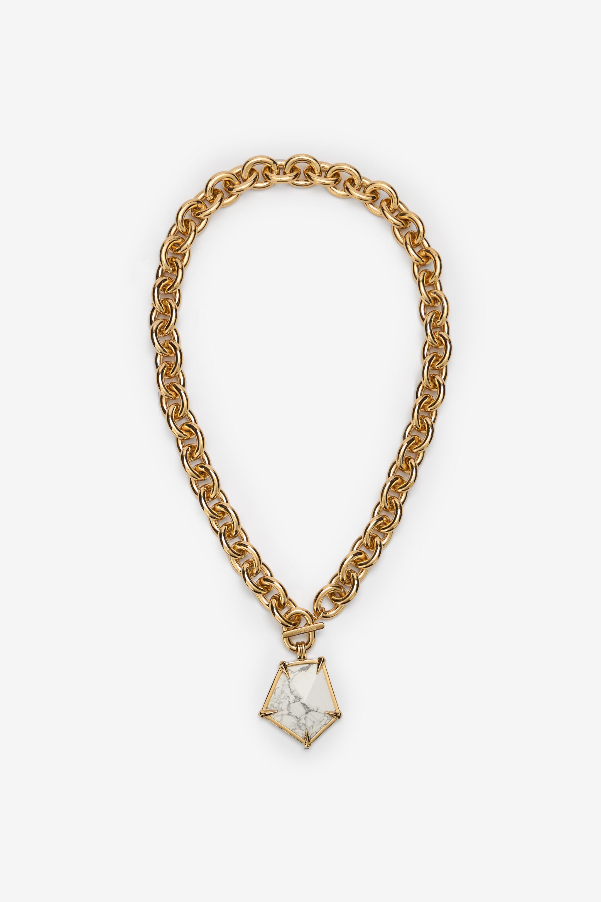 RC Chain necklace with pendant RC Chain necklace with pendant Gold TWG010-AM002