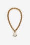 RC Chain necklace with pendant RC Chain necklace with pendant Gold TWG010-AM002