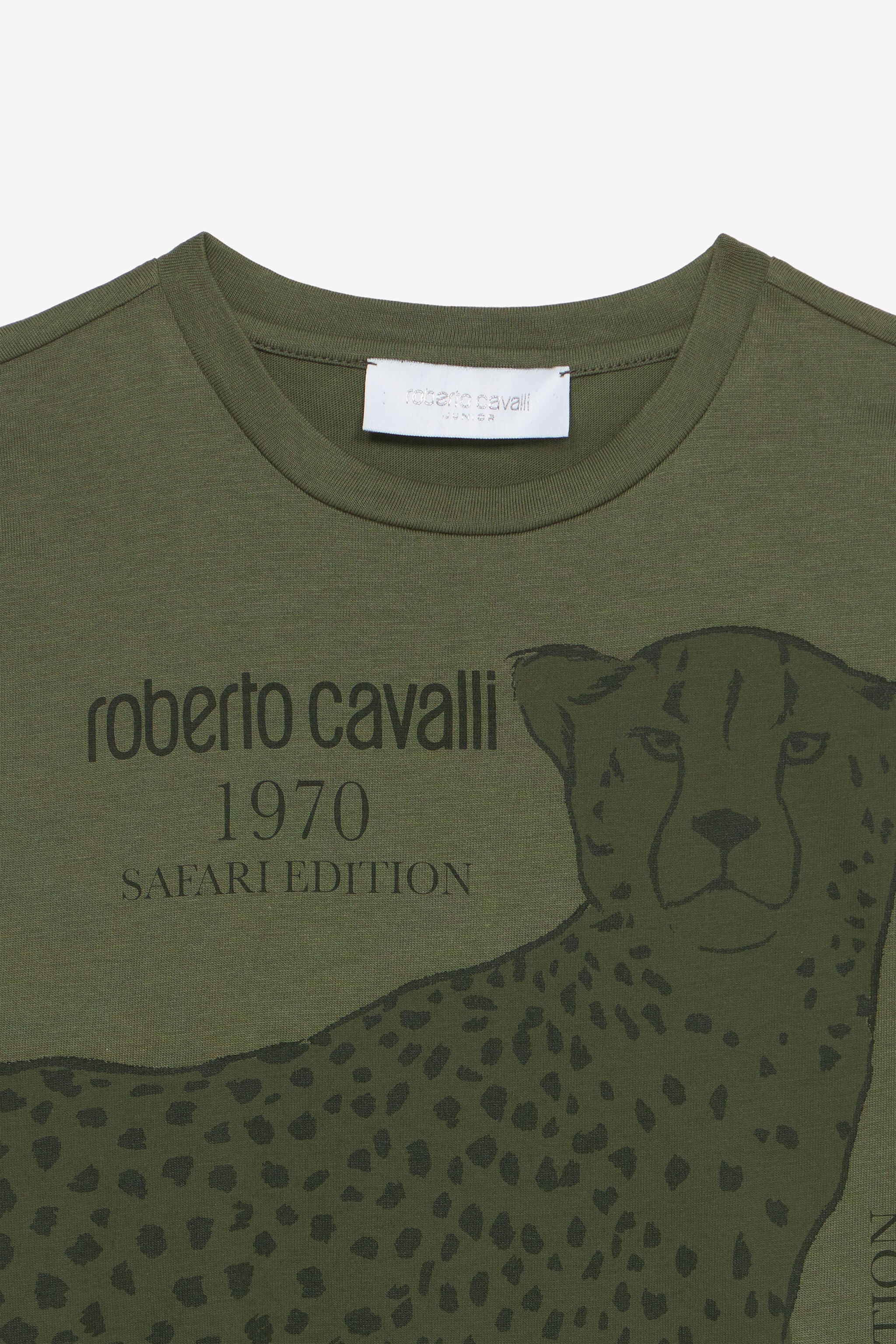 JU Safari Edition T-Shirt With Cheetah Green UJT60F-JD001