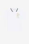 JU Poloshirt mit Logo-Print JU Poloshirt mit Logo-Print Weiß QJT675-KB003
