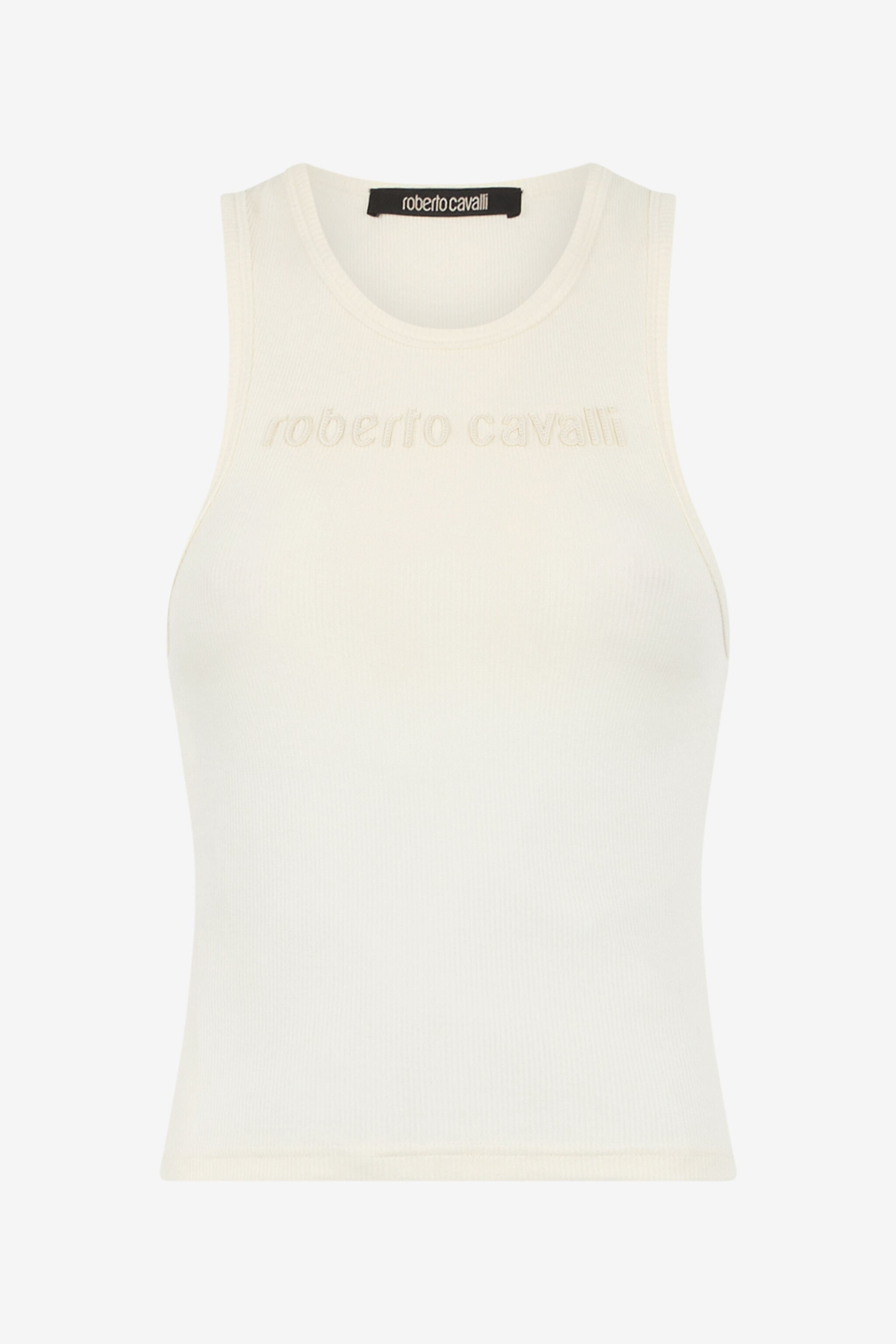 RC Tank Top With Embroidered Logo RC Tank Top With Embroidered Logo Ivory UKT64A-JD018
