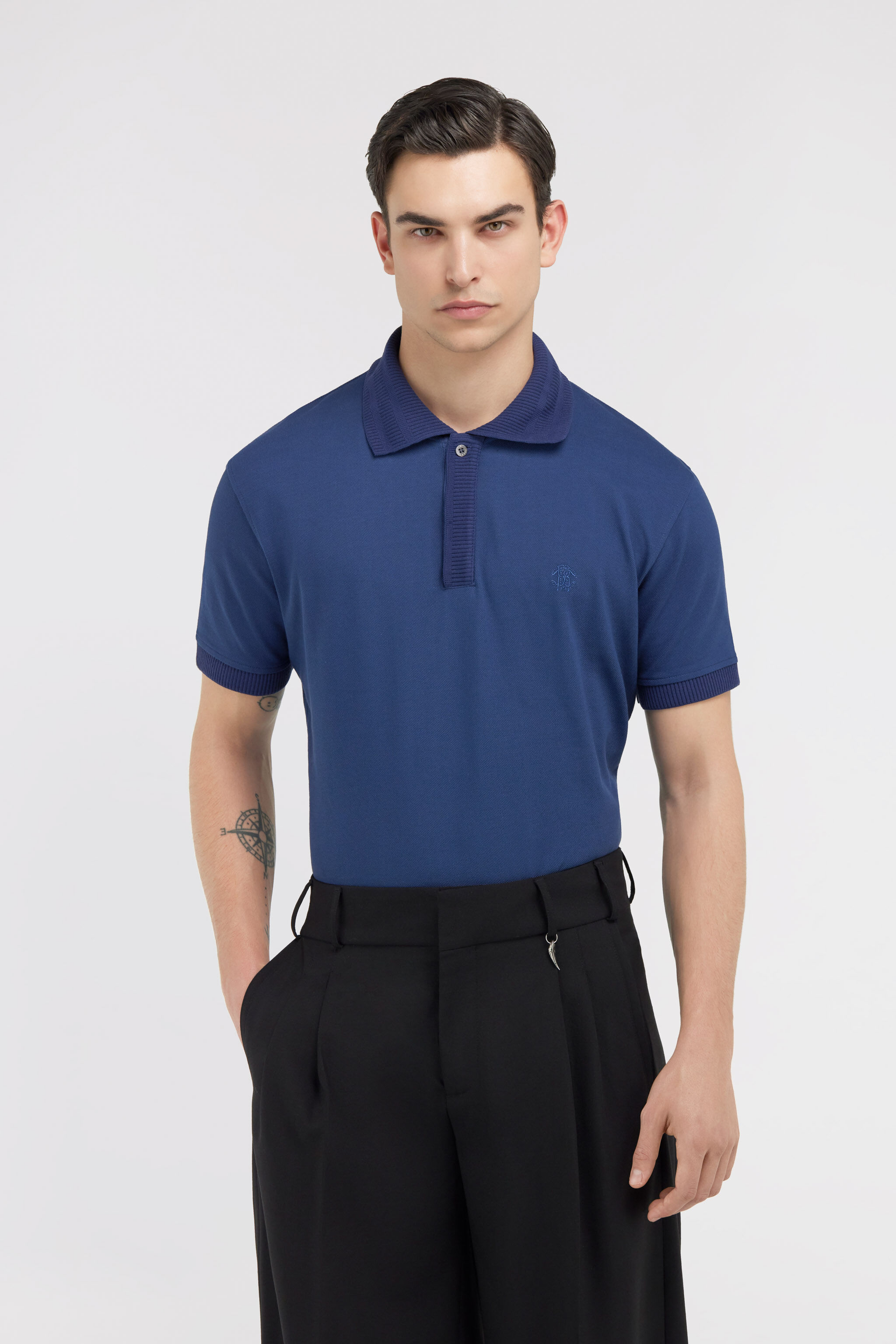 RC RC logo Polo RC RC logo Polo Dark blue SRT64B-KB002