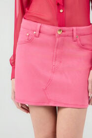RC Pink Denim Mini Skirt IBISCUS SOJ30C-D1004