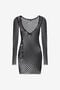 RC Knit swimsuit cover-up RC Knit swimsuit cover-up Black SYW056-MA001