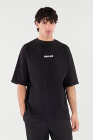 RC T-Shirt Con Logo Ricamato Nero VRT62C-JD070