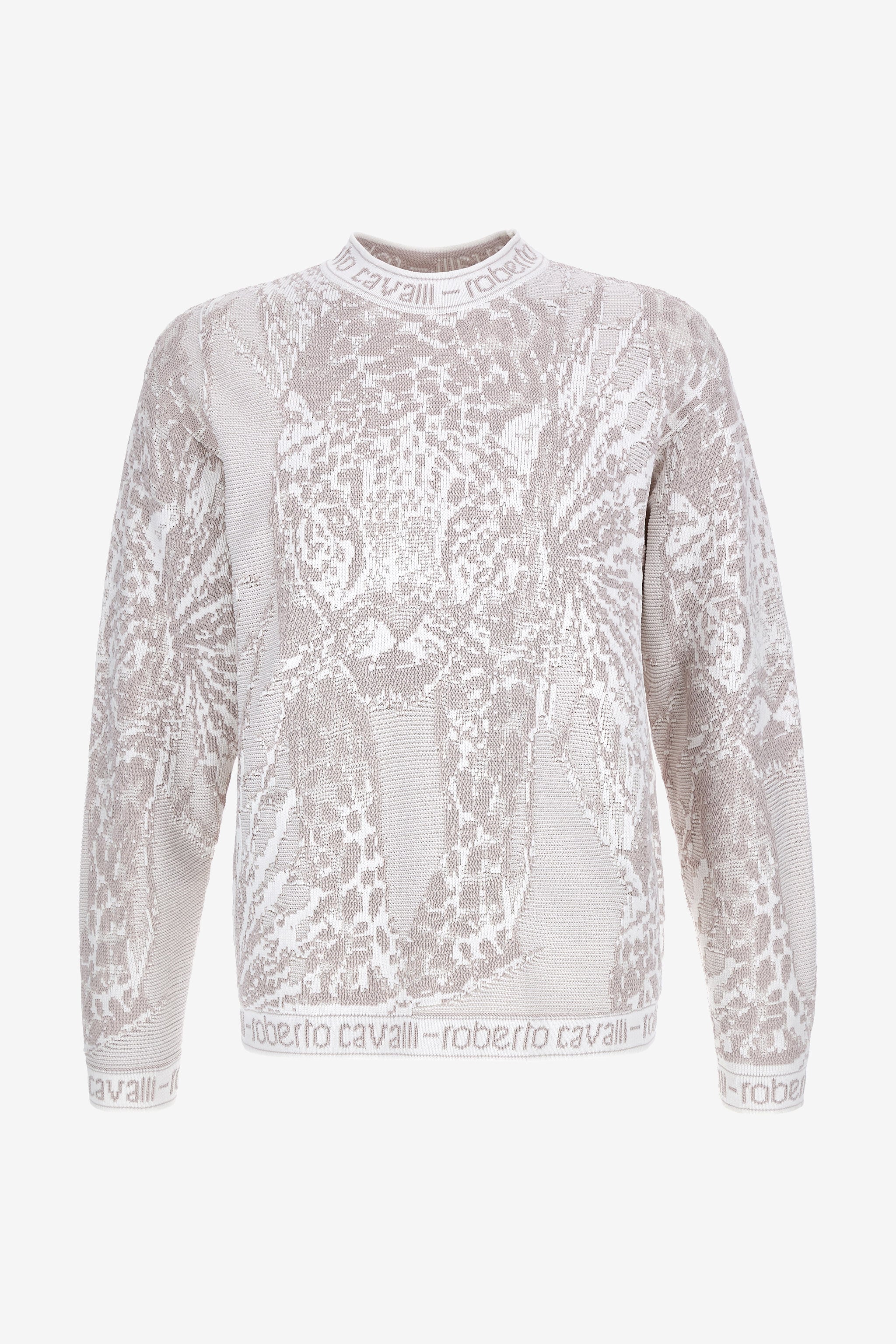 RC Tiger motif sweater RC Tiger motif sweater Gray SRM609-MA003