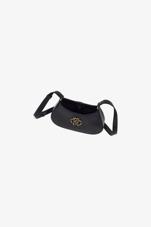 RC Black Shoulder Bag With Monogram RC RC Black Shoulder Bag With Monogram RC Black OOB00F-PZA12
