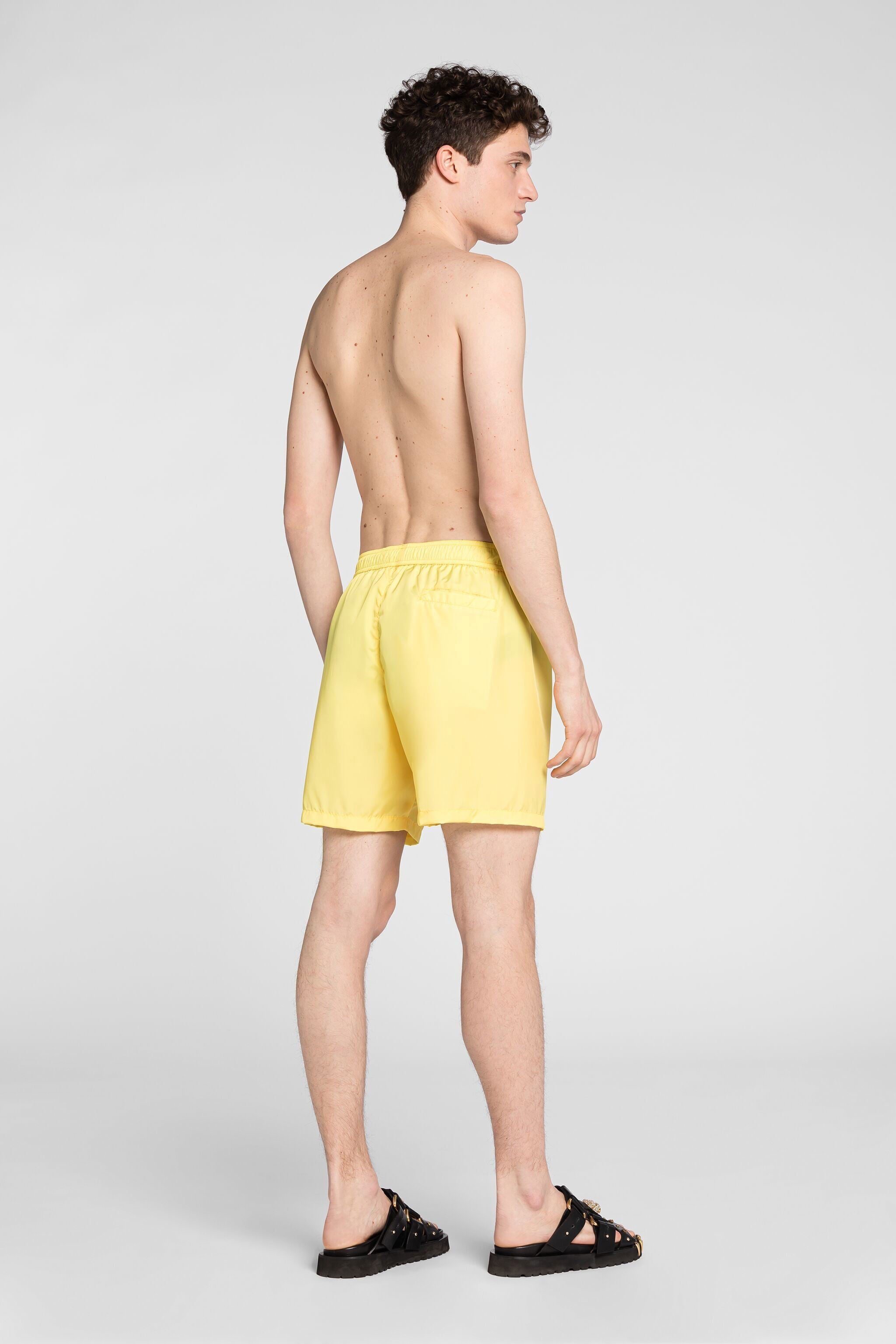 RC Jaguar And Snake-Print Swim Shorts RC Jaguar And Snake-Print Swim Shorts Yellow ONH05C-SB053